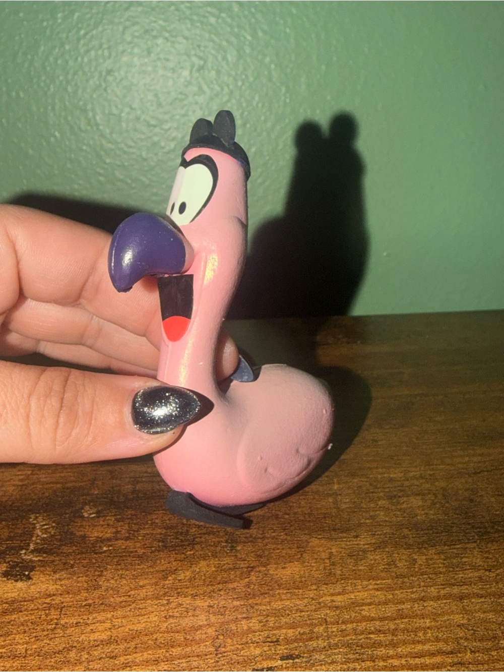 Disney Fantasia pink Flamingo car antenna